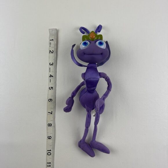 MATTEL Bugs Life Princess Atta Ant Plush Stuffed Toy VTG 90s Disney Pixar 1998 - Picture 8 of 9